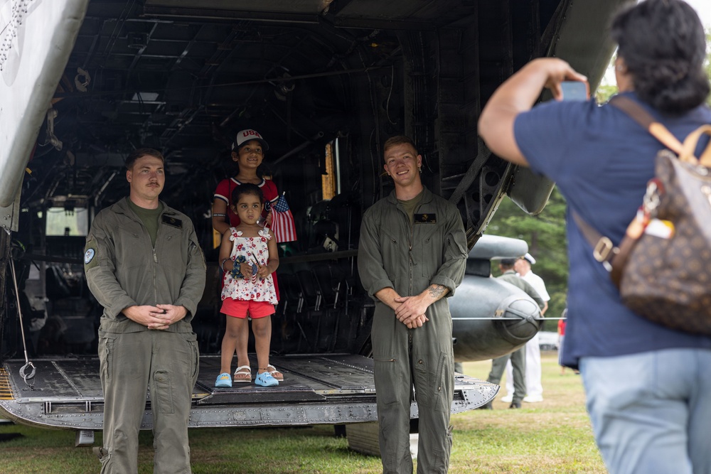 INR 250 U.S. Marine and Navy Static Display at Eisenhower Park