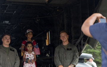 INR 250 U.S. Marine and Navy Static Display at Eisenhower Park