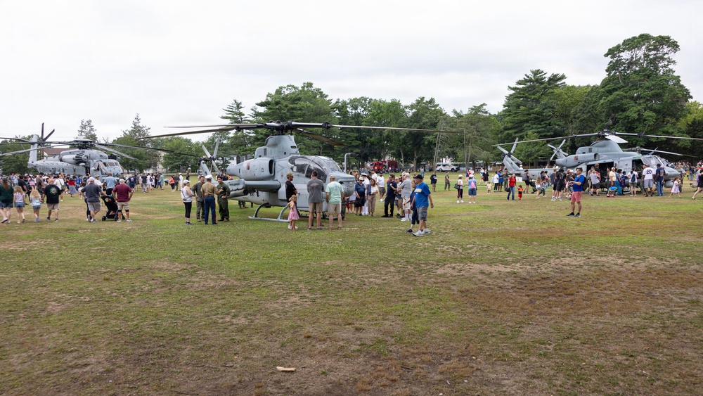 INR 250 U.S. Marine and Navy Static Display at Eisenhower Park