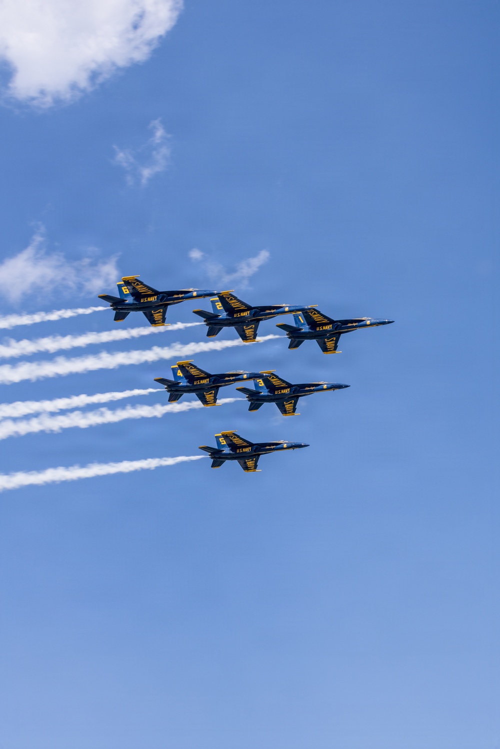 Blue Angels Flyover at Salute to America on July 4, 2026