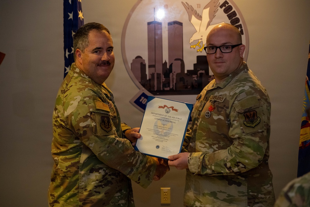 105th Defender awarded Combat Action Medal