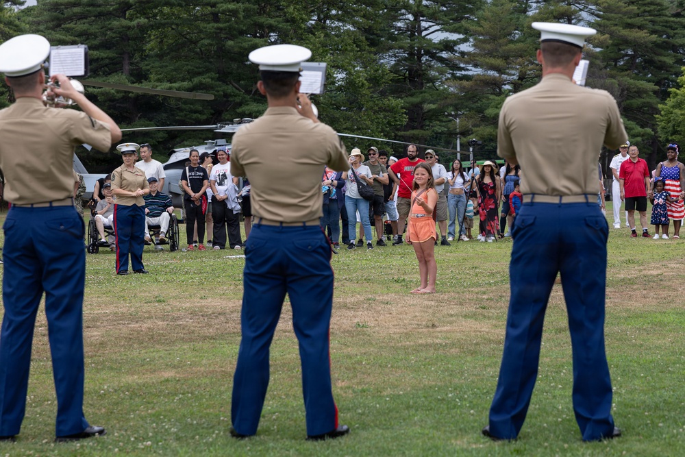 INR 250 U.S. Marine and Navy Static Display at Eisenhower Park