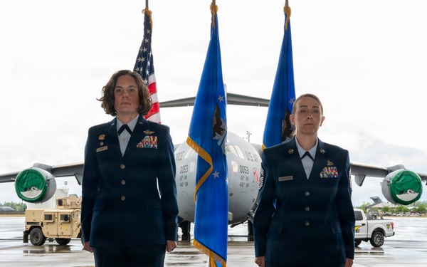 Chief Master Sgt. Kristy Korchak-Campbell retirement ceremony