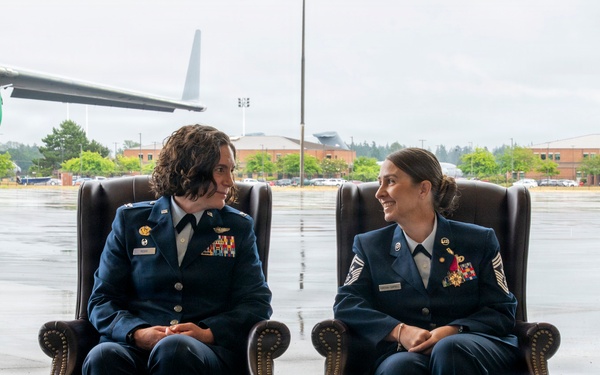 Chief Master Sgt. Kristy Korchak-Campbell retirement ceremony