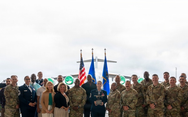 Chief Master Sgt. Kristy Korchak-Campbell retirement ceremony