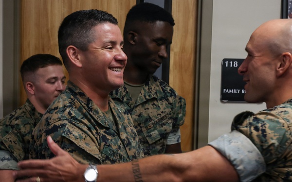 Capt. Shoenfeld Navy and Marine Corps Commendation Medal Presentation and Going Away Ceremony