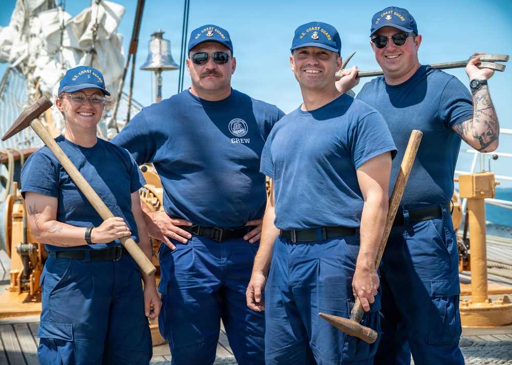U.S. Coast Guard damage control specialists instruct next generation of leaders