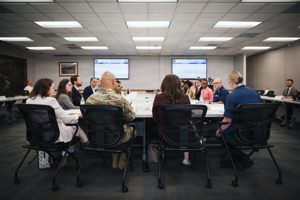 Rep. Sarah Elfreth, USACE leadership meet with stakeholders ahead of Coast Guard Yard recapitalization efforts