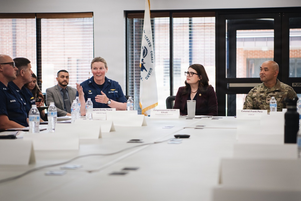 Rep. Sarah Elfreth, USACE leadership meet with stakeholders ahead of Coast Guard Yard recapitalization efforts