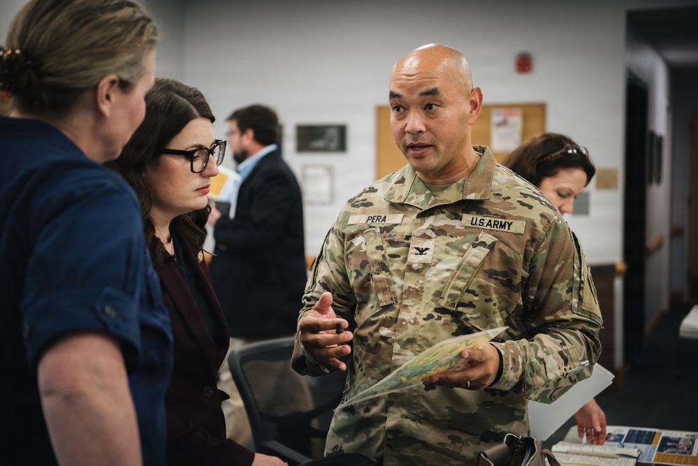 Rep. Sarah Elfreth, USACE leadership meet with stakeholders ahead of Coast Guard Yard recapitalization efforts