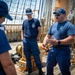 US Coast Guard damage control specialists instruct next generation of leaders