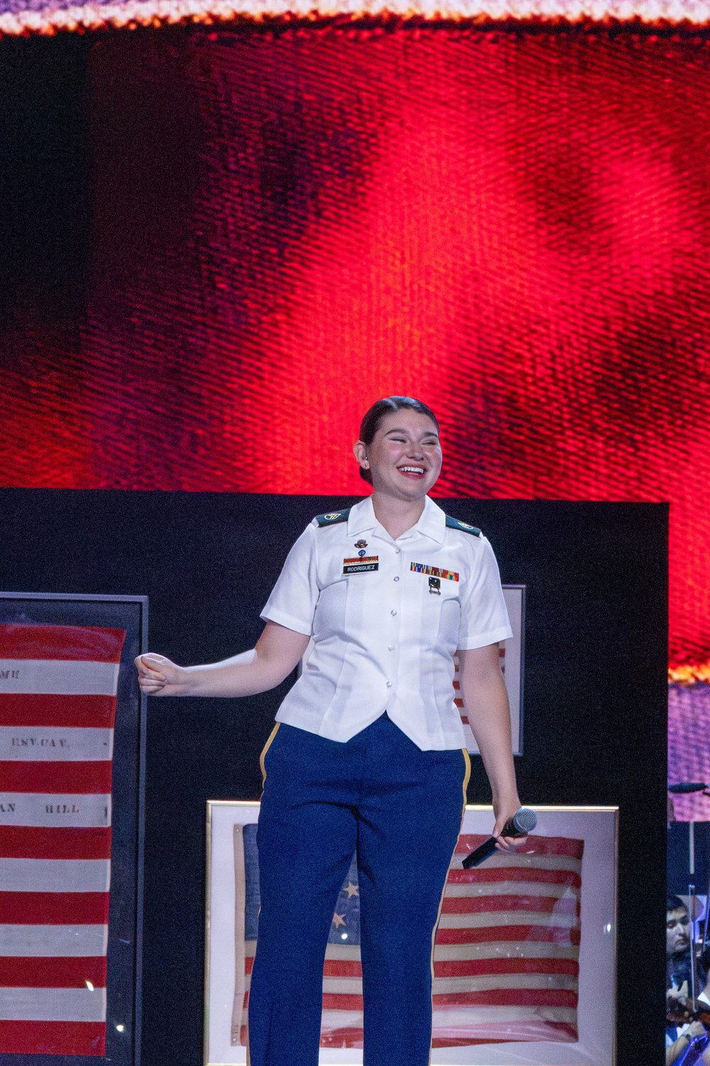 SSG Maya Rodriguez Performs at Salute to America on July 4, 2026