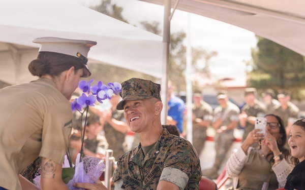 1st Intelligence Battalion hosts change of command ceremony