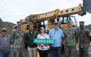 Ribbon-Cutting Ceremony Marks Completion of Basilone Road Remediation