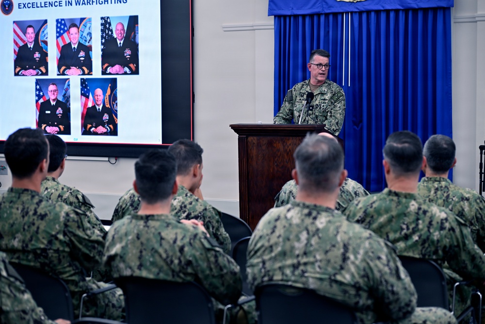Rear Adm. Richard Lofgren speaks at 2026 National Supply Readiness Symposium