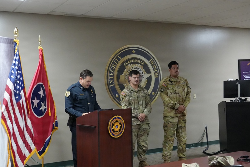 101st Airborne Soldiers Honored for Stopping Armed Suspect in Clarksville