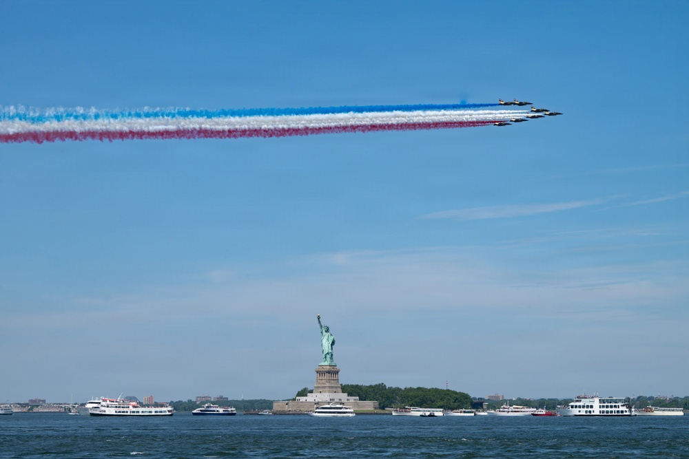 U.S. Coast Guard supports Sail 250 Parade of Sail in New York