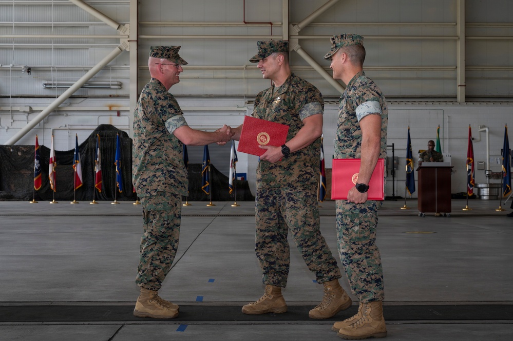 MAG-49 hosts symbolic relief and appointment ceremony