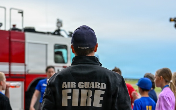 148th Fighter Wing Firefighters host a Starbase Tour