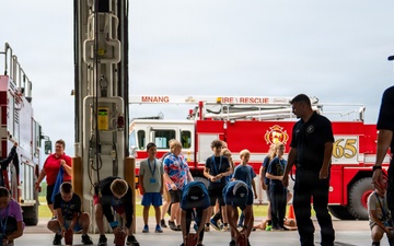 148th Fighter Wing Firefighters host a Starbase Tour