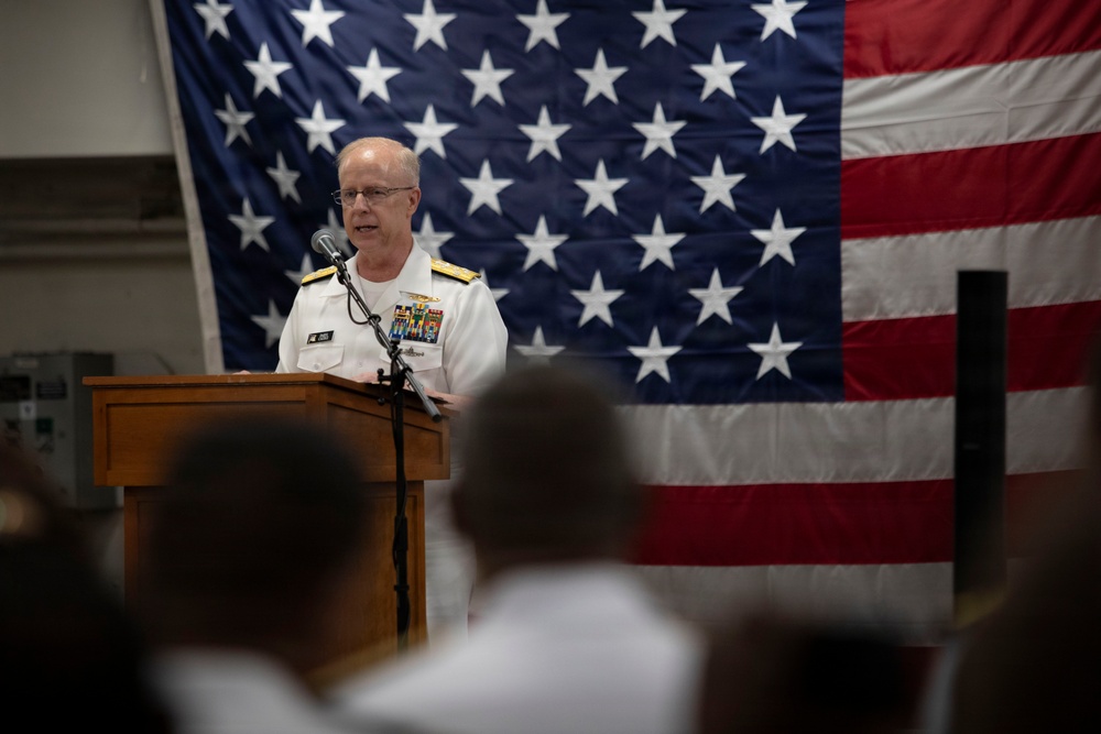CNO Attends International Naval Review 250