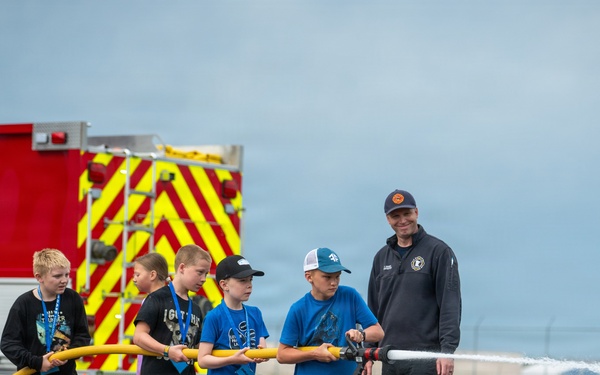 148th Fighter Wing Firefighters host a Starbase Tour