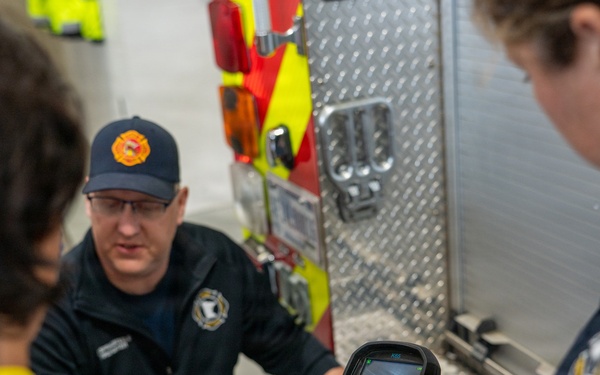 148th Fighter Wing Firefighters host a Starbase Tour