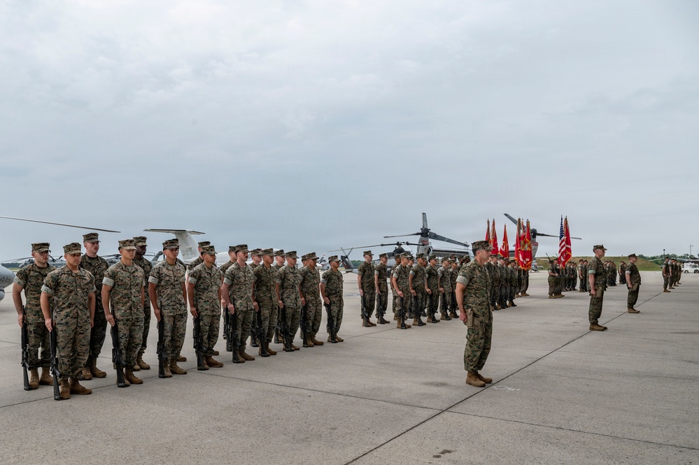 MAG-49 welcomes new commander