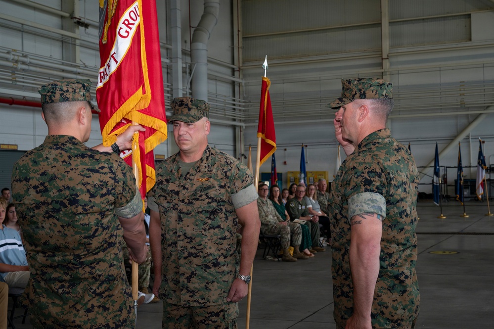 MAG-49 welcomes new commander