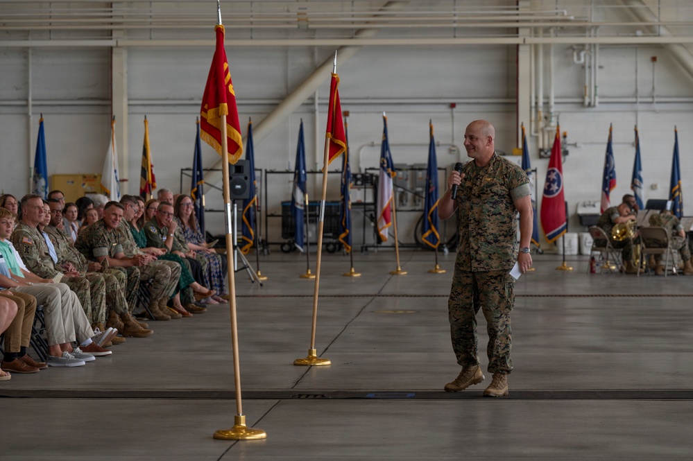MAG-49 welcomes new commander