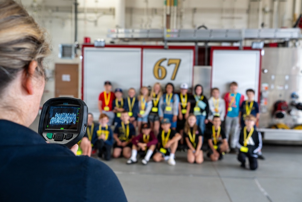 148th Fighter Wing Firefighters host a Starbase Tour