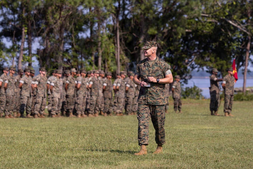 2nd Bn., 10th Marines Relief and Appointment Ceremony