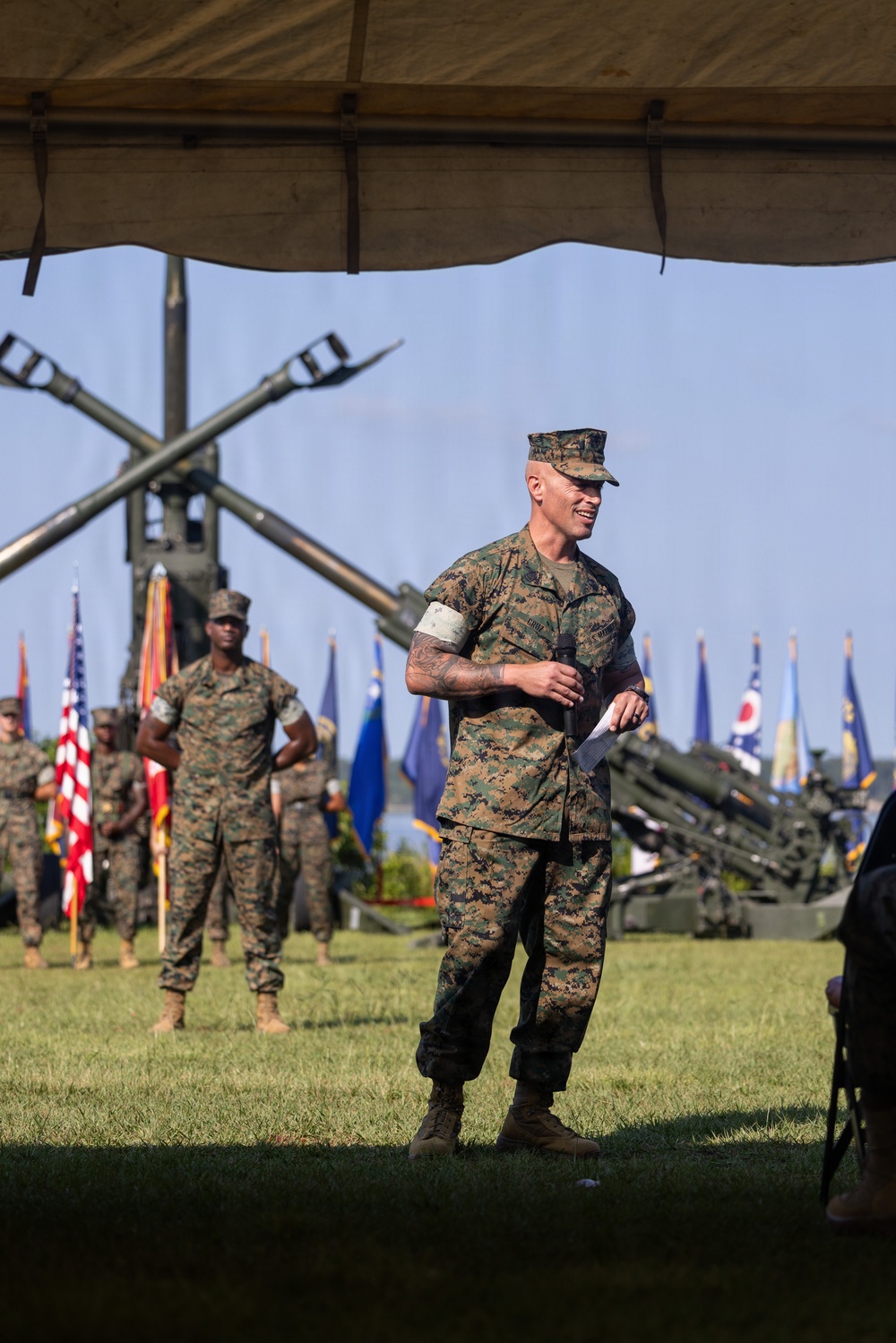 2nd Bn., 10th Marines Relief and Appointment Ceremony