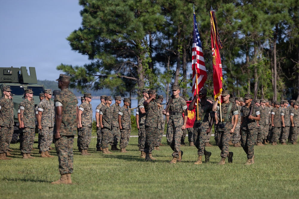2nd Bn., 10th Marines Relief and Appointment Ceremony