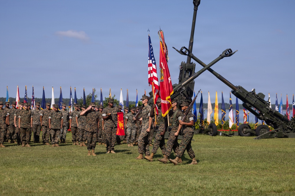 2nd Bn., 10th Marines Relief and Appointment Ceremony