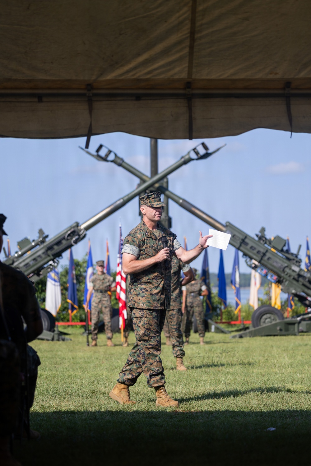 2nd Bn., 10th Marines Relief and Appointment Ceremony