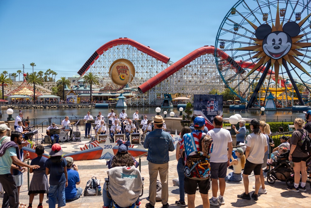 Jazz Ambassadors Perform at Disney California Adventure Park