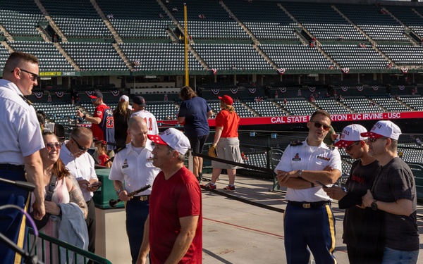 Jazz Ambassadors Perform at Angel Stadium During Fourth of July Weekend