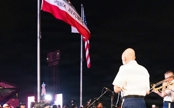 Jazz Ambassadors Perform at Angel Stadium During Fourth of July Weekend