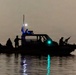 U.S. Coast Guard maintains safety zone during fireworks display
