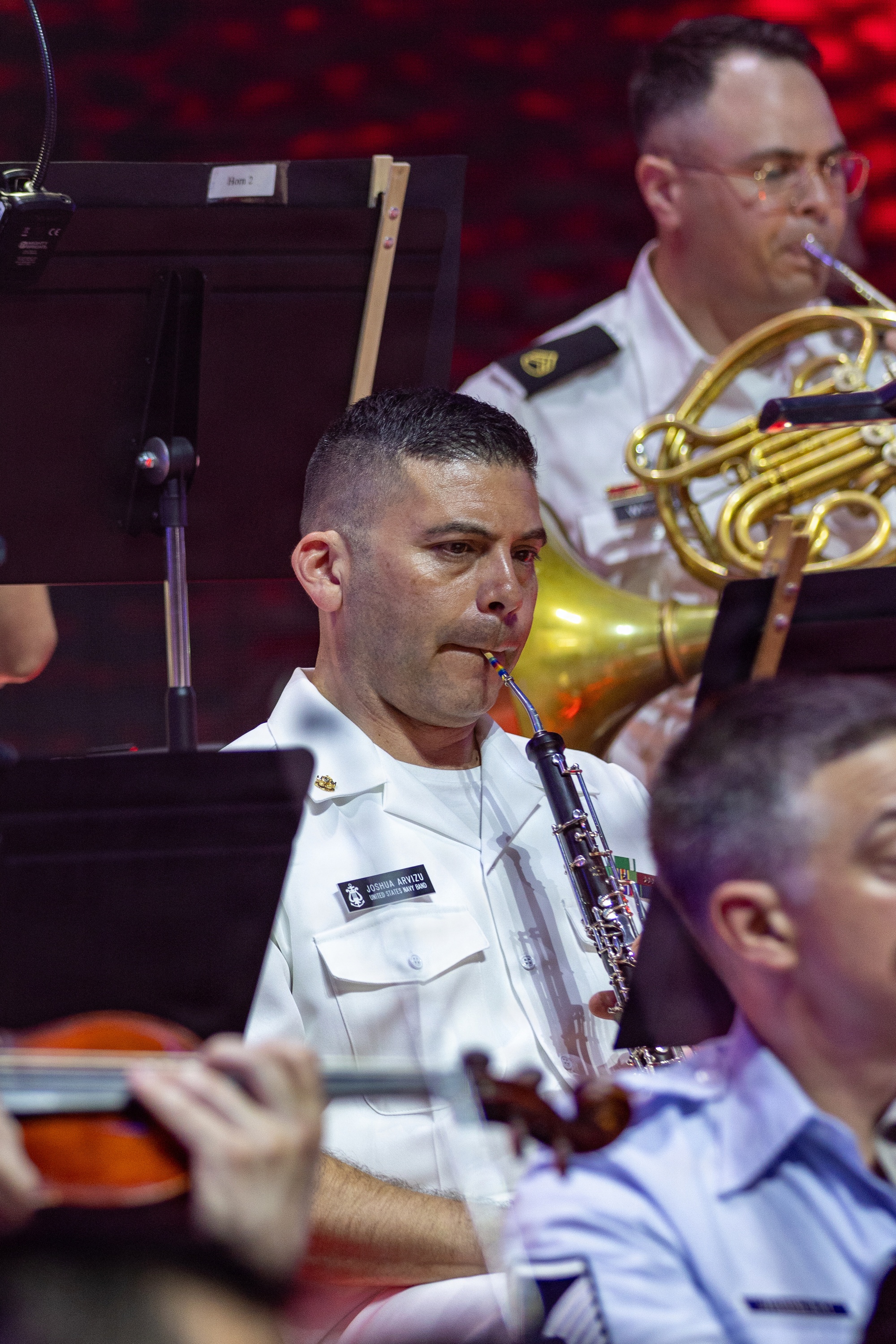 DVIDS - Images - Chief Musician Joshua Arvizu Performs at Salute