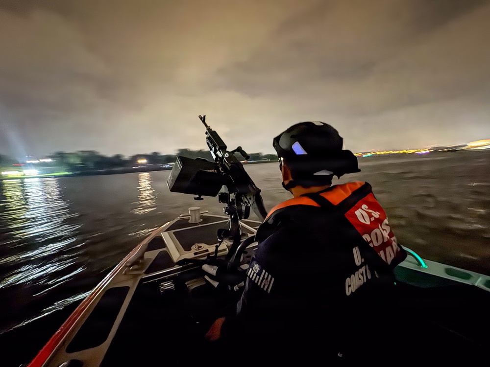 U.S. Coast Guard helps keep the public safe during America 250 fireworks