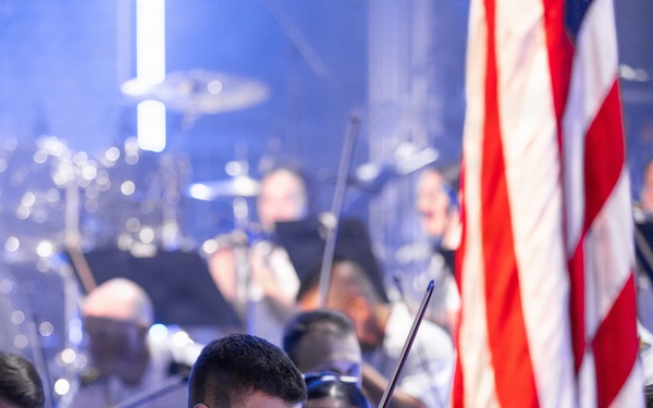 SSG Charles Gleason Performs at Salute to America