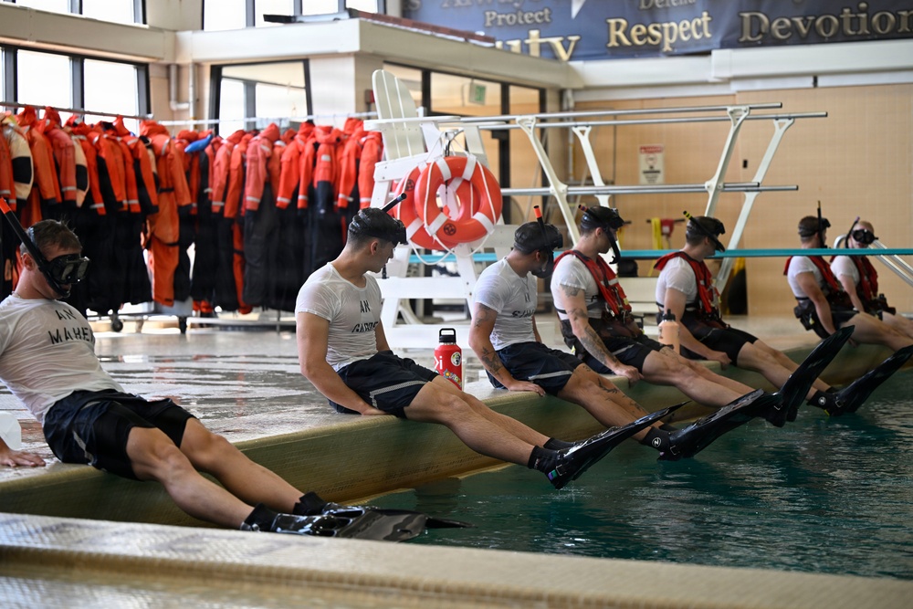 Training Center Cape May Swimmer Program Prepares Coast Guard Members for AST A-School