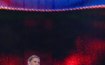 Master Sgt. Nadia Sosnoski Performs at Salute to America