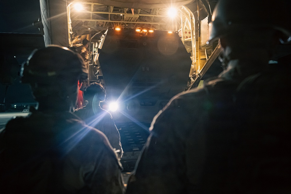 U.S. Marines conduct HIRAIN embarkation drills