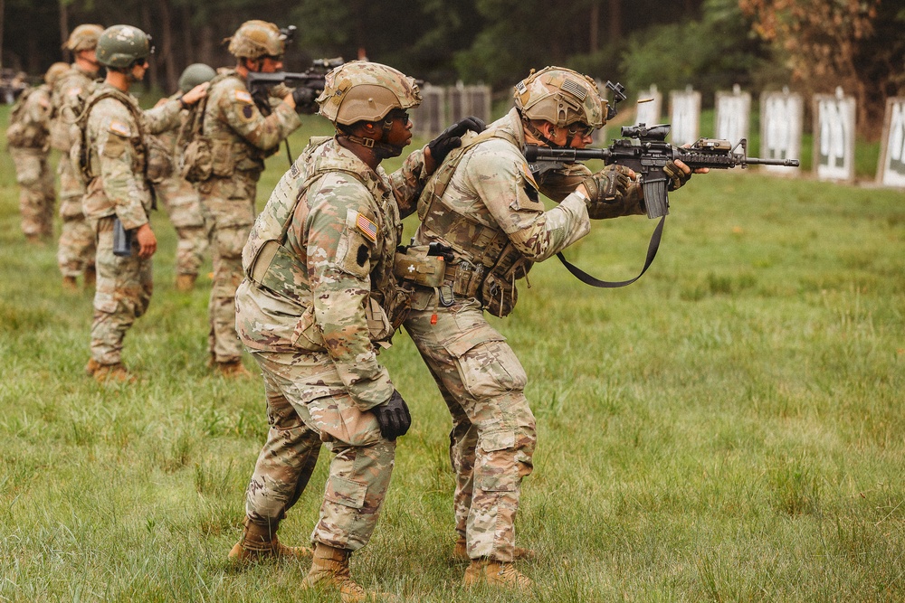 1-112th Infantry urban rifle marksmanship