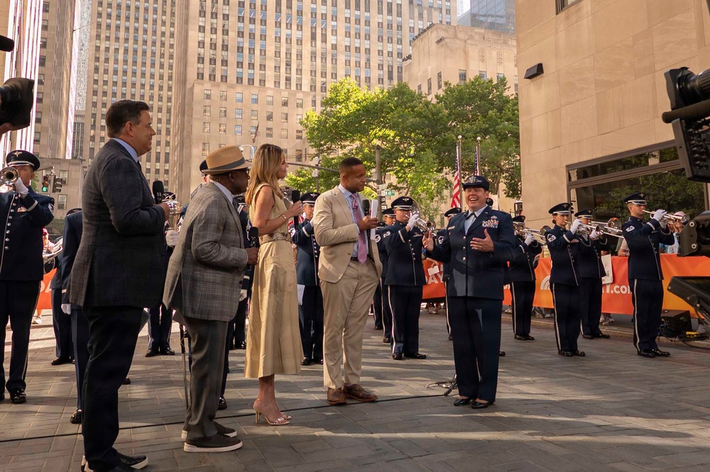 Air Force Band live at TODAY Show