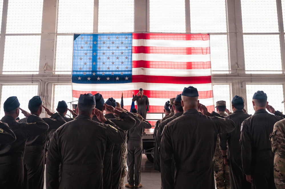 391st FS Change of Command