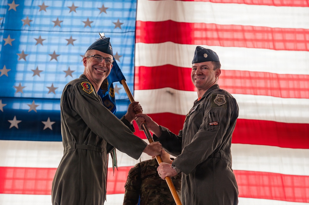 391st FS Change of Command